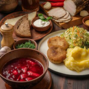 Рибний обід ( без борщу) Рибний обід ( без борщу)