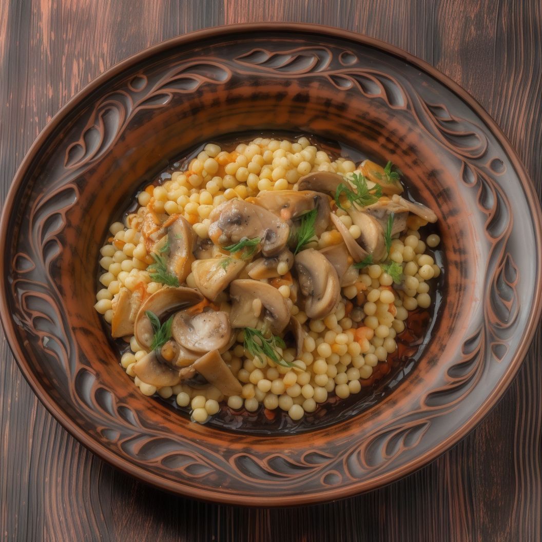 Качана каша з грибами Качана каша з грибами